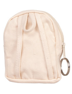 MONEDERO MOCHILA ALGODÓN 2
