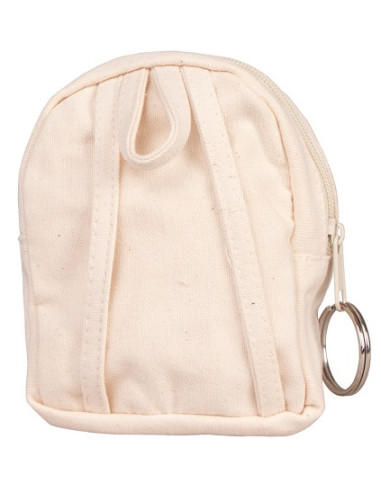 MONEDERO MOCHILA ALGODÓN