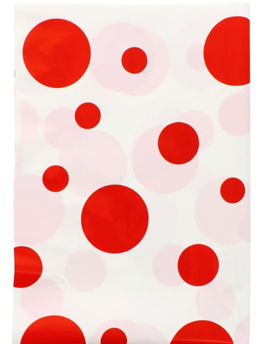 BOLSA DISFRACES PAYASO LUNARES 56x70...