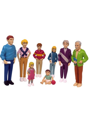 FAMILIA EUROPEA MINILAND 8 PIEZAS