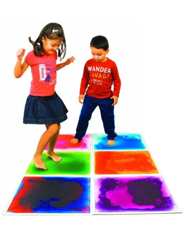 SUELO  SENSORIAL 50x50 cm. 6 Uds.