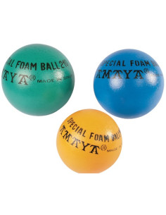 PELOTA RECUBIERTA FOAM 21 cm.