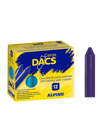 CERAS DACS 12 ceras AZUL OSCURO