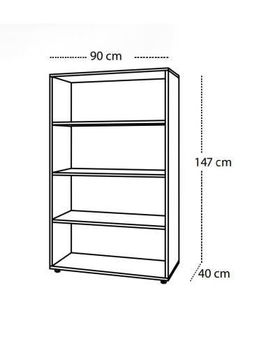 MUEBLE ABIERTO ESTANTERIA
