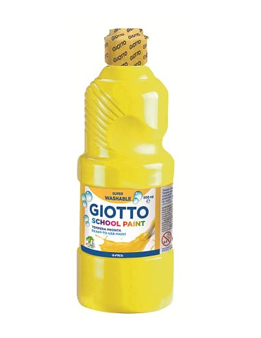 TÉMPERA LÍQUIDA GIOTTO AMARILLA 500 ml