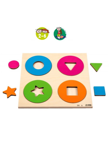 FORMAS ARCOÍRIS MADERA HENBEA