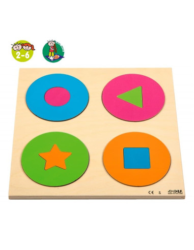 FORMAS ARCOÍRIS MADERA HENBEA