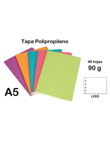 LIBRETA RCA A5 PP 48 h LISO