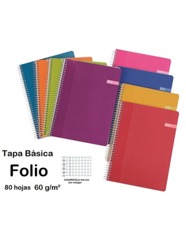 CUADERNO RCA Fº CLASSIC 80 h CUADRO...