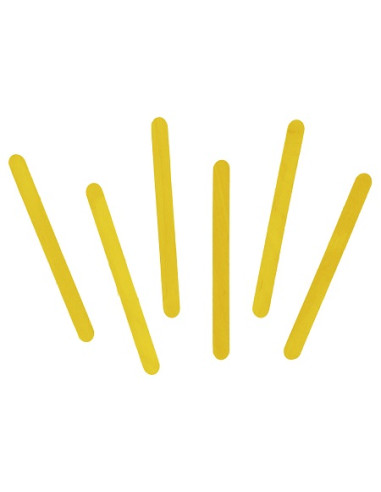 PALOS DE POLO MADERA AMARILLO 50 Uds.