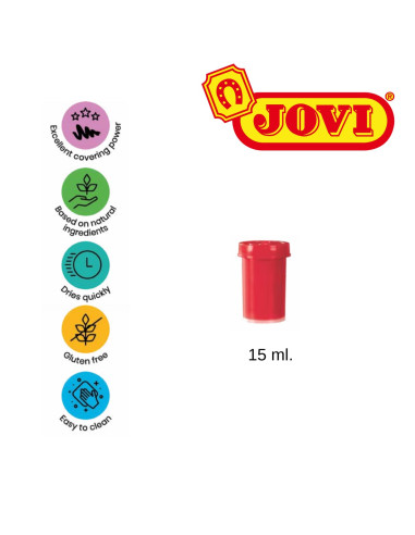 TÉMPERA ESCOLAR JOVI 6 COLORES