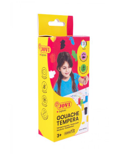 TÉMPERA ESCOLAR JOVI 6 COLORES 2