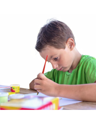 TÉMPERA ESCOLAR JOVI 6 COLORES