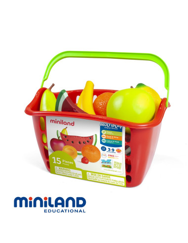FRUTAS 15 pzs MINILAND