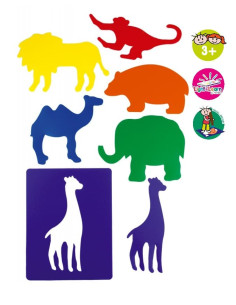 PLANTILLA ANIMALES ZOO HENBEA