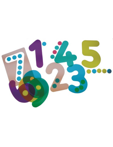 PLANTILLA  DE NÚMEROS HENBEA