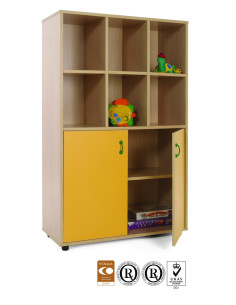 MUEBLE ARMARIO Y 6 CASILLAS