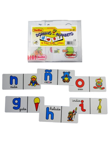 DOMINO ALFABETO HENBEA