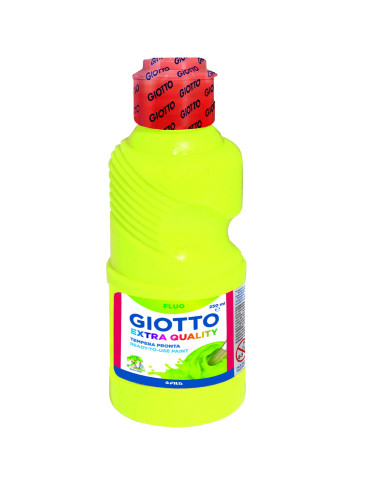 TÉMPERA FLUO GIOTTO AMARILLA 250 ml