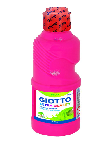 TÉMPERA FLUO GIOTTO ROSA 250 ml