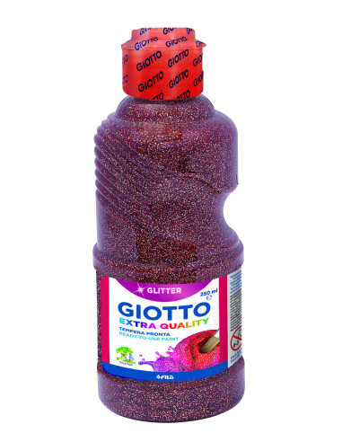 TÉMPERA GLITTER GIOTTO BRONCE 250 ml