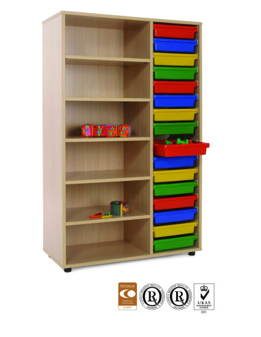 MUEBLE ESTANTERIA Y CUBETERO