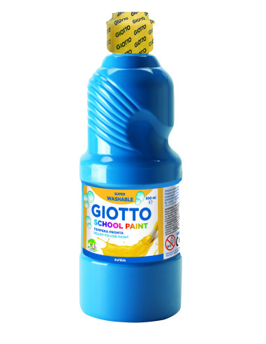 TÉMPERA LÍQUIDA GIOTTO CYAN 500 ml