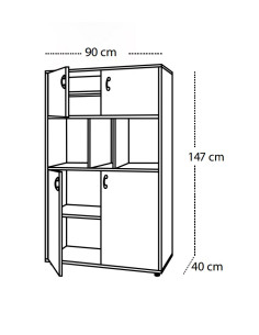 MUEBLE MEDIO ARMARIO Y... 2