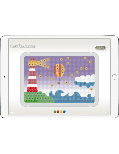 MALETÍN PEGS 10 mm 180 pzs MINILAND