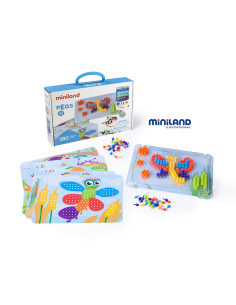 MALETÍN PEGS 10 mm 180 pzs...