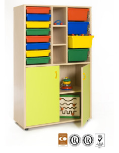 ARMARIO CON ESTANTERIA Y...