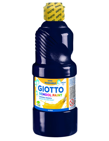 TÉMPERA LÍQUIDA GIOTTO NEGRA 500 ml