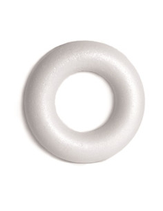 CORONA PLANA POREXPAN 20 cm.