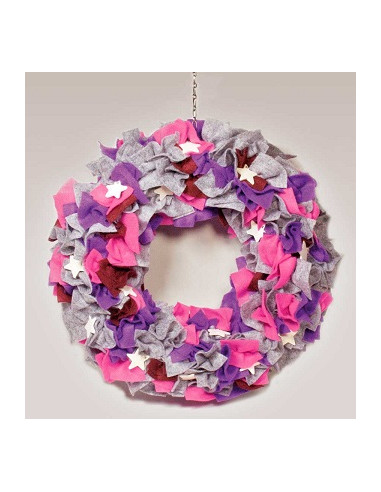 CORONA PLANA POREXPAN 20 cm.