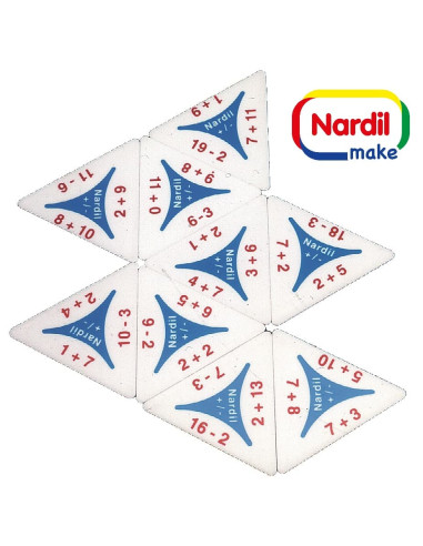 TRIMINÓ SUMA Y RESTA NARDIL