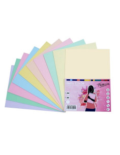 PAPEL A4 80 g PASTEL 250 hojas