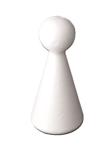 PEÓN POREXPAN 15 cm. 2 Uds.