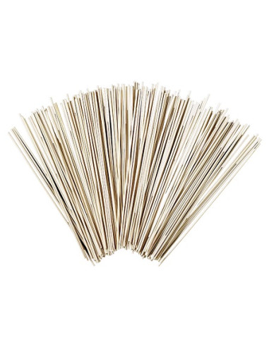 PALILLOS REDONDO MADERA 100 Uds.