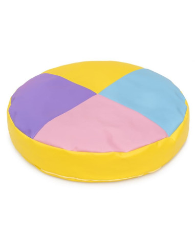 COJÍN GIGANTE CIRCULAR 4 COLORES