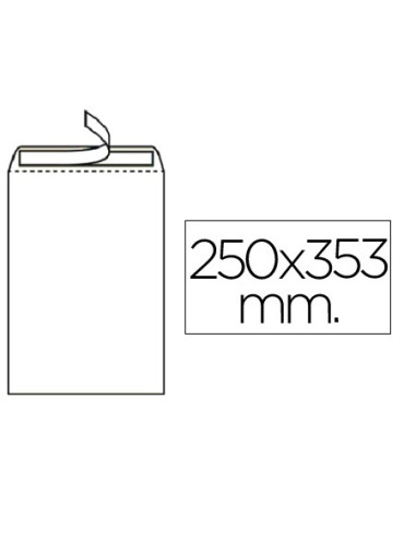BOLSAS BLANCAS 250 x 353 mm. Caja 250...