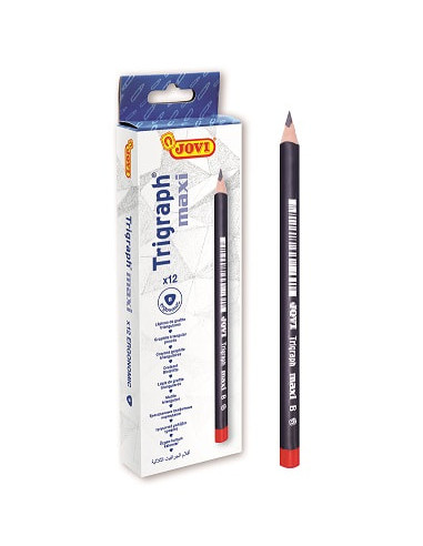 LAPIZ JOVI TRIGRAPH MAXI 12 uds