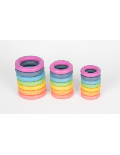 ANILLOS MADERA ARCOIRIS 2