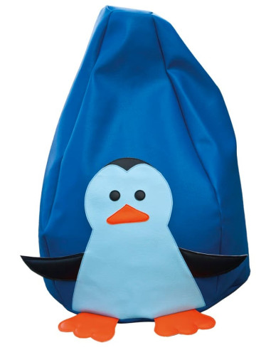 PUFF PERA PINGÜINO 50 x 80 cm.