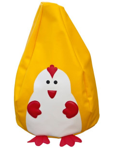 PUFF PERA POLLITO 50 x 80 cm.