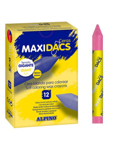 CERAS MAXIDACS 12 ceras ROSA