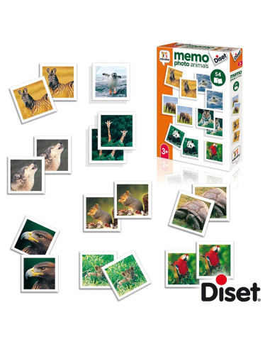 MEMO PHOTO ANIMALES DISET