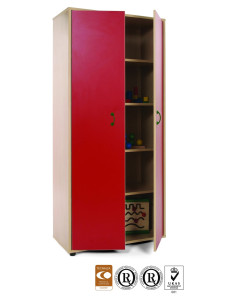 ARMARIO ALTO CON ESTANTES