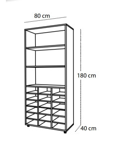 MUEBLE CASILLERO ALTO CON... 2