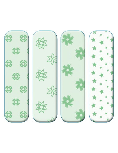PAPEL SCRAPBOOKING ESTAMPADO VERDE 24...