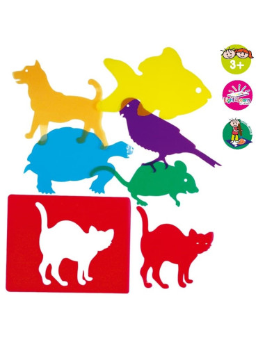 PLANTILLA MASCOTAS TRASLÚCIDAS HENBEA